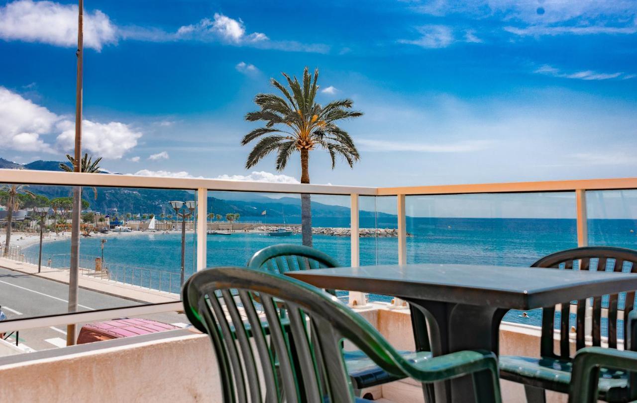 Hotel Et Appartements Reine D'Azur Roquebrune-Cap-Martin Exterior foto